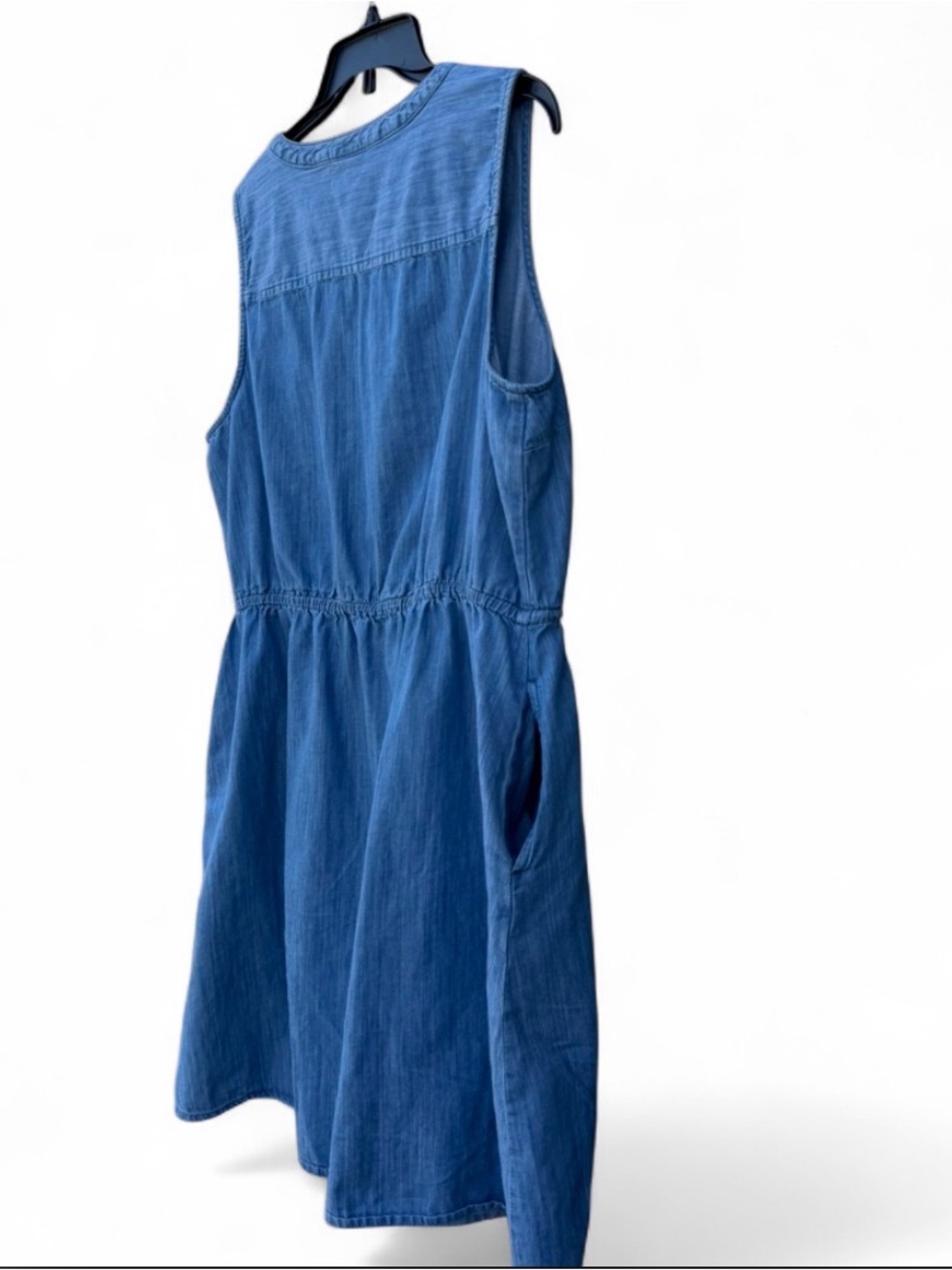 St. John's Bay Chambray Mini Dress - Picture 6 of 6